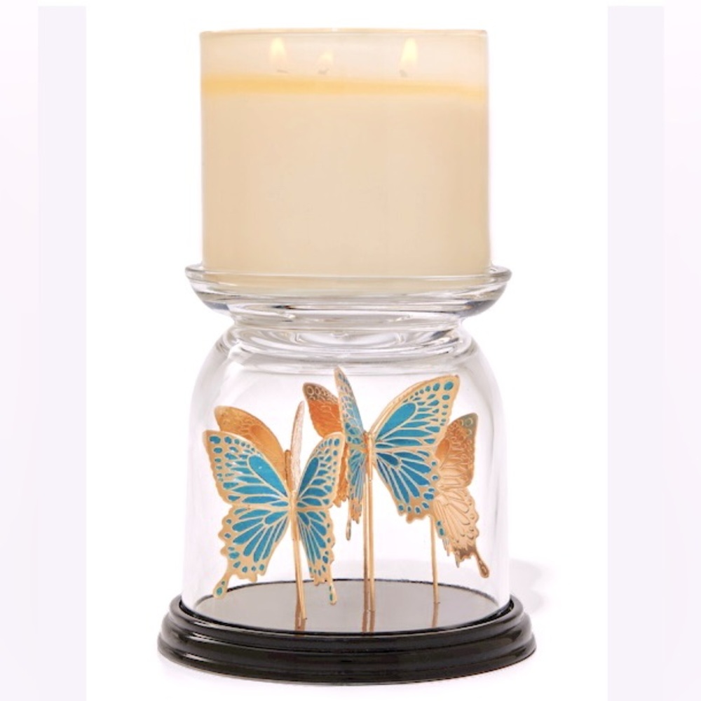 Butterfly candle holder